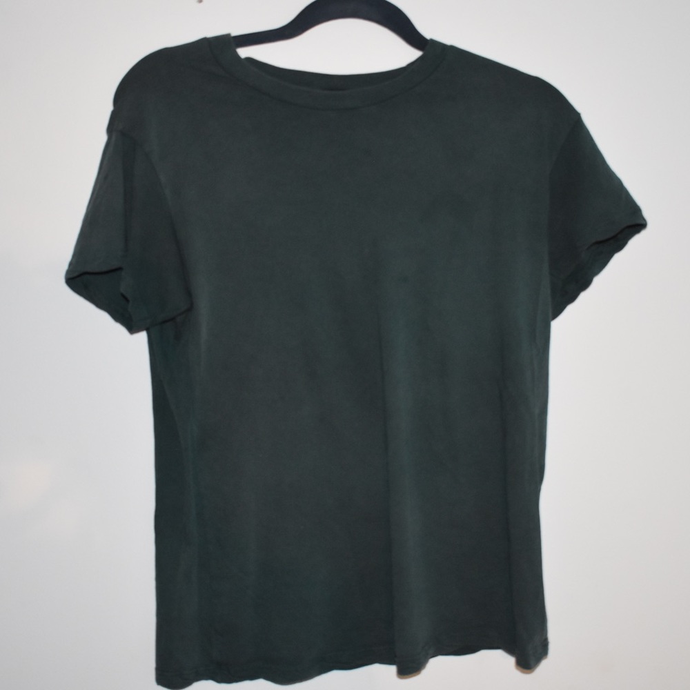 Brandy Melville forest green top